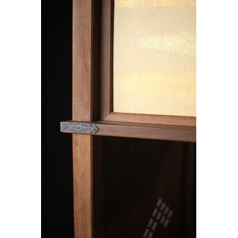 初代 祥桑軒 川本光春作 淡々斎好 徒然棚 総桑造 共箱　X314 