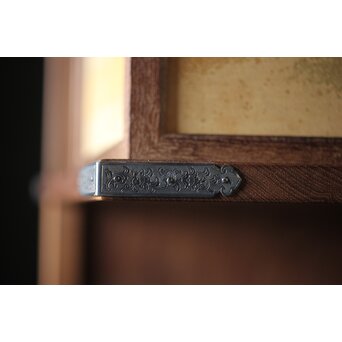 初代 祥桑軒 川本光春作 淡々斎好 徒然棚 総桑造 共箱　X314 