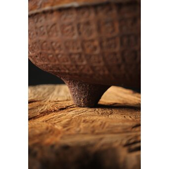 鉄 大香炉 瓶掛　M282 