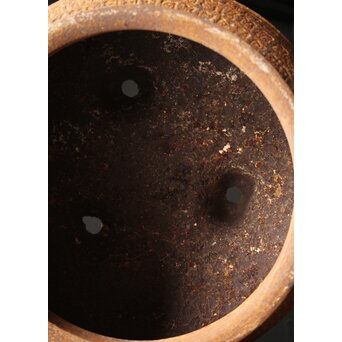 鉄 大香炉 瓶掛　M282 