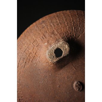 鉄 大香炉 瓶掛　M282 