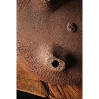 鉄 大香炉 瓶掛　M282 