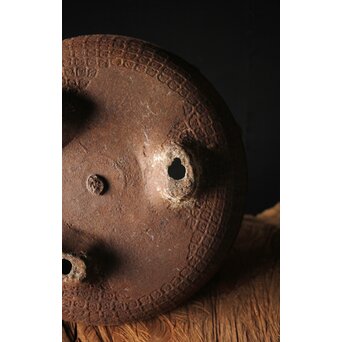 鉄 大香炉 瓶掛　M282 