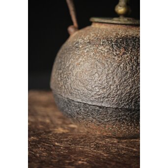 般清堂 丸形小鉄瓶/急須　M284 