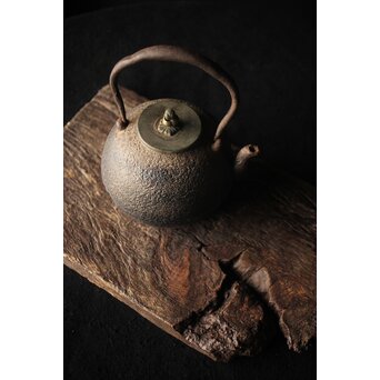 般清堂 丸形小鉄瓶/急須　M284 