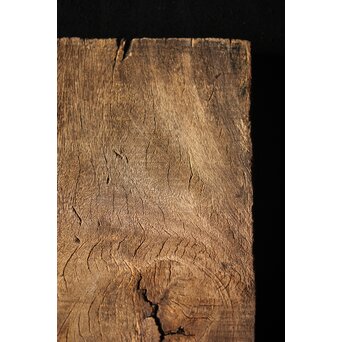 古木 敷板 煎茶盆　X316 