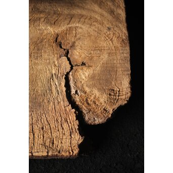 古木 敷板 煎茶盆　X316 