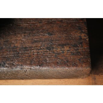 時代古木盆 敷板　X317 