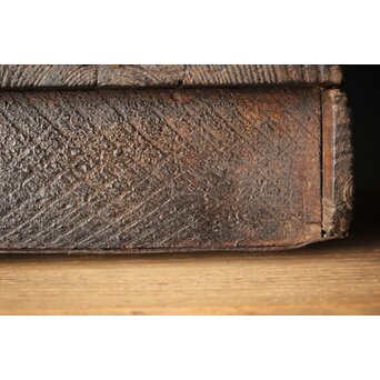 時代古木盆 敷板　X317 