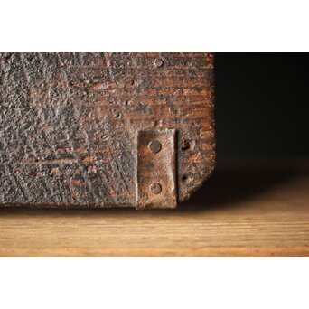 時代古木盆 敷板　X317 