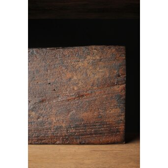 時代古木盆 敷板　X317 