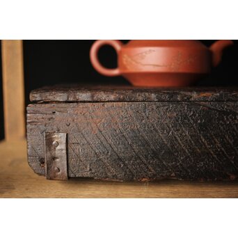 時代古木盆 敷板　X317 