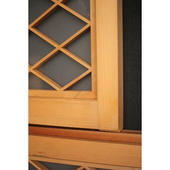 両面ガラス 小型組子欄間/引戸 4枚1組　R0129YD 