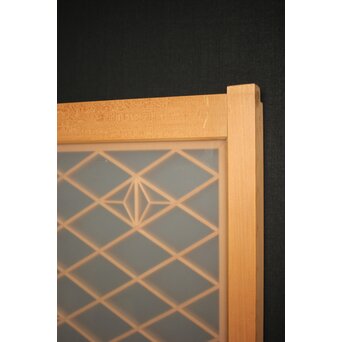 両面ガラス 中型組子欄間/引戸 4枚1組　R0130YD 