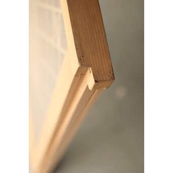 両面ガラス 中型組子欄間/引戸 4枚1組　R0130YD 