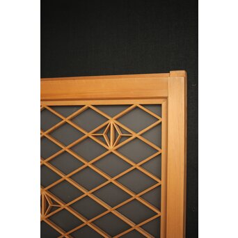 両面ガラス 中型組子欄間/引戸 4枚1組　R0130YD 