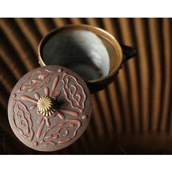 古七宝 急須　Y032 