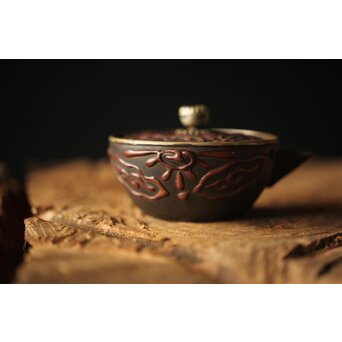 古七宝 急須　Y032 