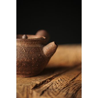 永楽善五郎 南蛮手急須　P293 