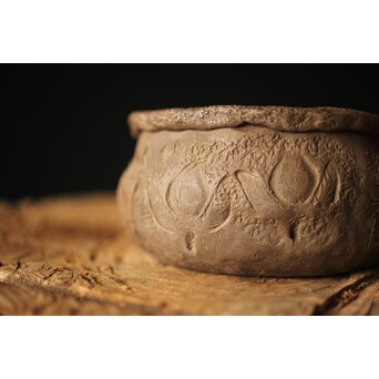 太田垣蓮月手 建水/茶壺こぼし　P294 