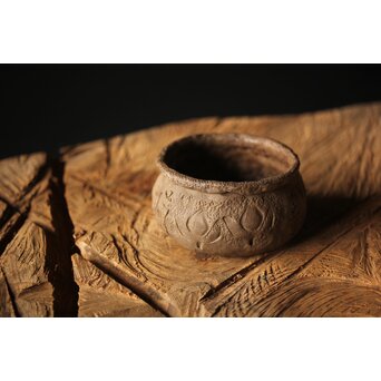 太田垣蓮月手 建水/茶壺こぼし　P294 