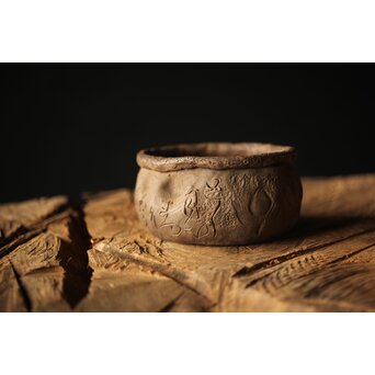 太田垣蓮月手 建水/茶壺こぼし　P294