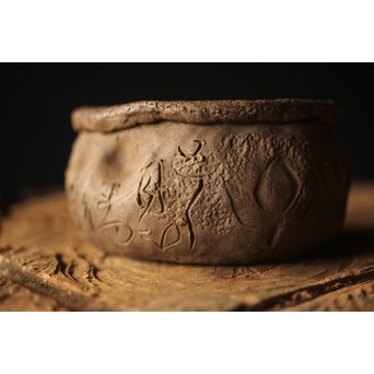 太田垣蓮月手 建水/茶壺こぼし　P294 