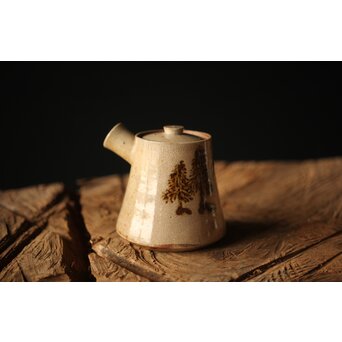 雲林院宝山 寶山 一休寺急須　P295 