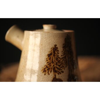 雲林院宝山 寶山 一休寺急須　P295 