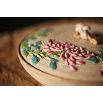 安東焼 阿漕焼 色絵宝瓶/急須　P299 