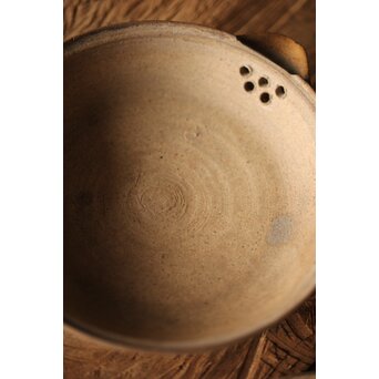 安東焼 阿漕焼 色絵宝瓶/急須　P299 