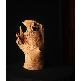 自然木 花器 花入　X319 