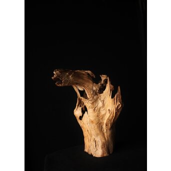 自然木 花器 花入　X319 