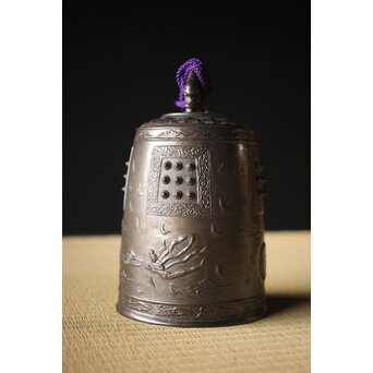 一ノ瀬宗辰造 高麗鐘写 砂張喚鐘　M288 