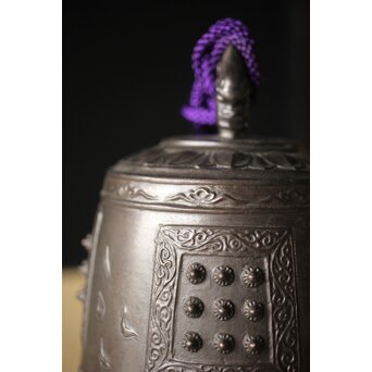 一ノ瀬宗辰造 高麗鐘写 砂張喚鐘　M288 