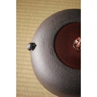 金森紹栄 浜松文 姥口釜　M289 