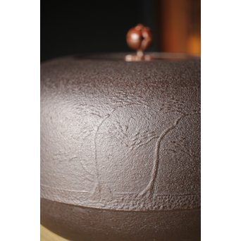 金森紹栄 浜松文 姥口釜　M289 