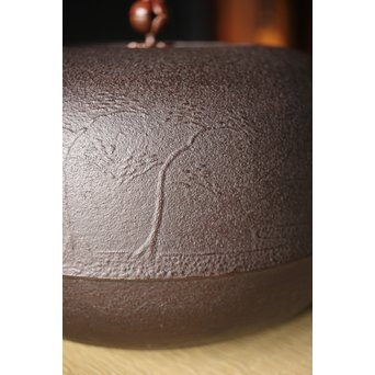 金森紹栄 浜松文 姥口釜　M289 