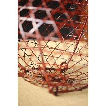 玄斎造 鵬雲斎好 虫籠花入竹籠　261 