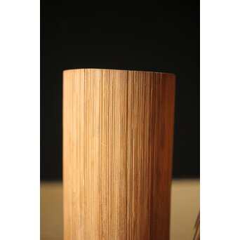 栄月作 巻竹籠 花篭　U264 