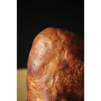 瘤木 自然木の瓶掛/煎茶盆　X320 