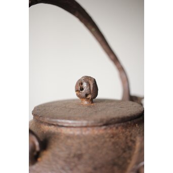 りんごの鉄瓶　M290 