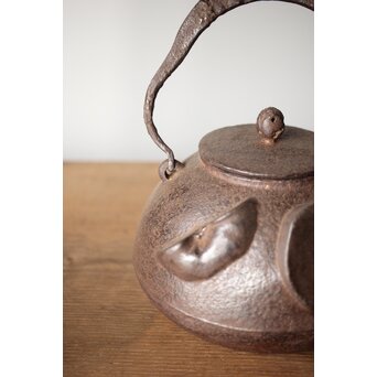 りんごの鉄瓶　M290 