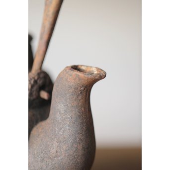 龍文堂 上田照房造 鳳凰図 小振鉄瓶　M293 