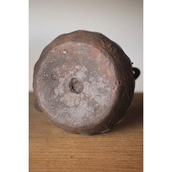 龍文堂 上田照房造 鳳凰図 小振鉄瓶　M293 