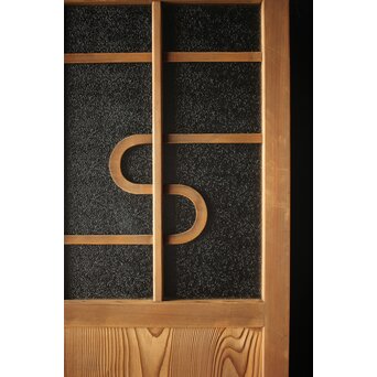 流水組子となしじガラスの雪隠戸　GD0077 