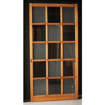 市松模様デザイン ガラス戸 4枚1組　GD0078Y 