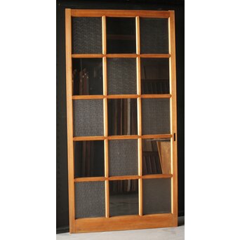 市松模様デザイン ガラス戸 4枚1組　GD0078Y