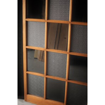 市松模様デザイン ガラス戸 4枚1組　GD0078Y 