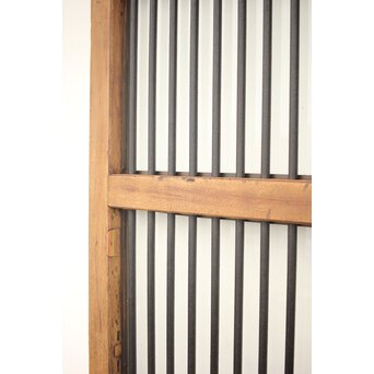 鉄格子 ガラス入蔵戸　W044YD 